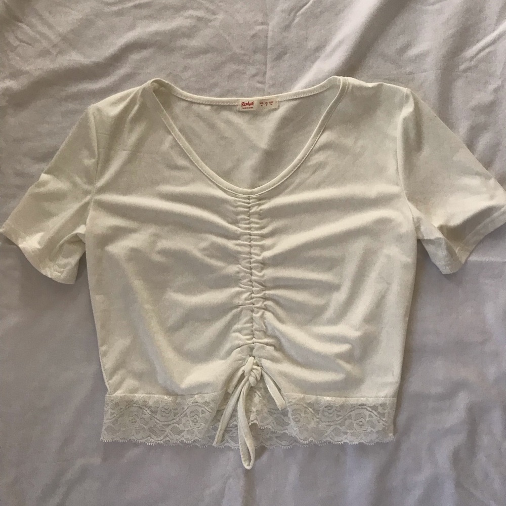 Romwe Womens Size 6 Crop Top